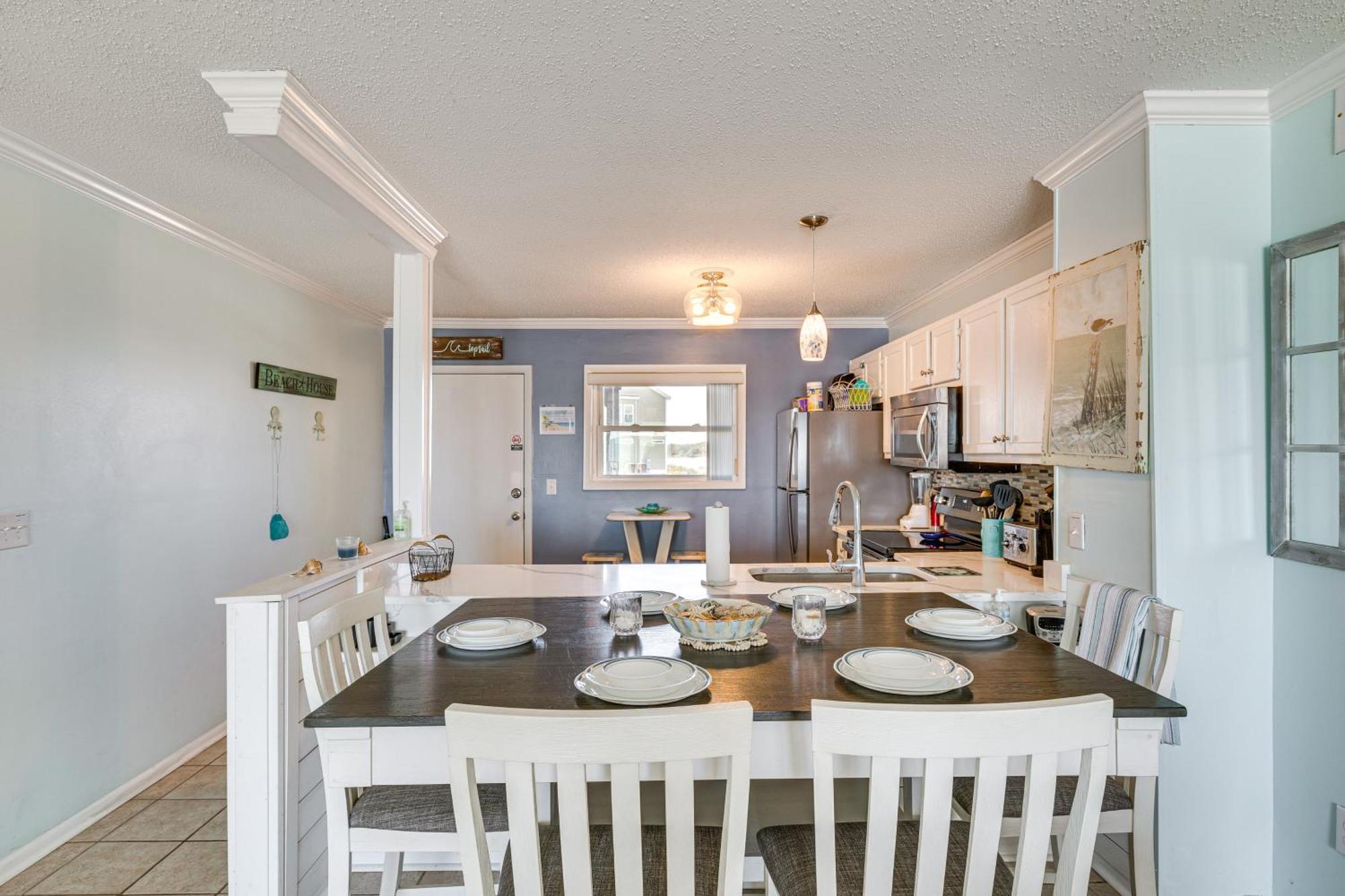 Steps To The Beach Oceanfront Condo With Lanai! Норт Топсейл Бийч Екстериор снимка