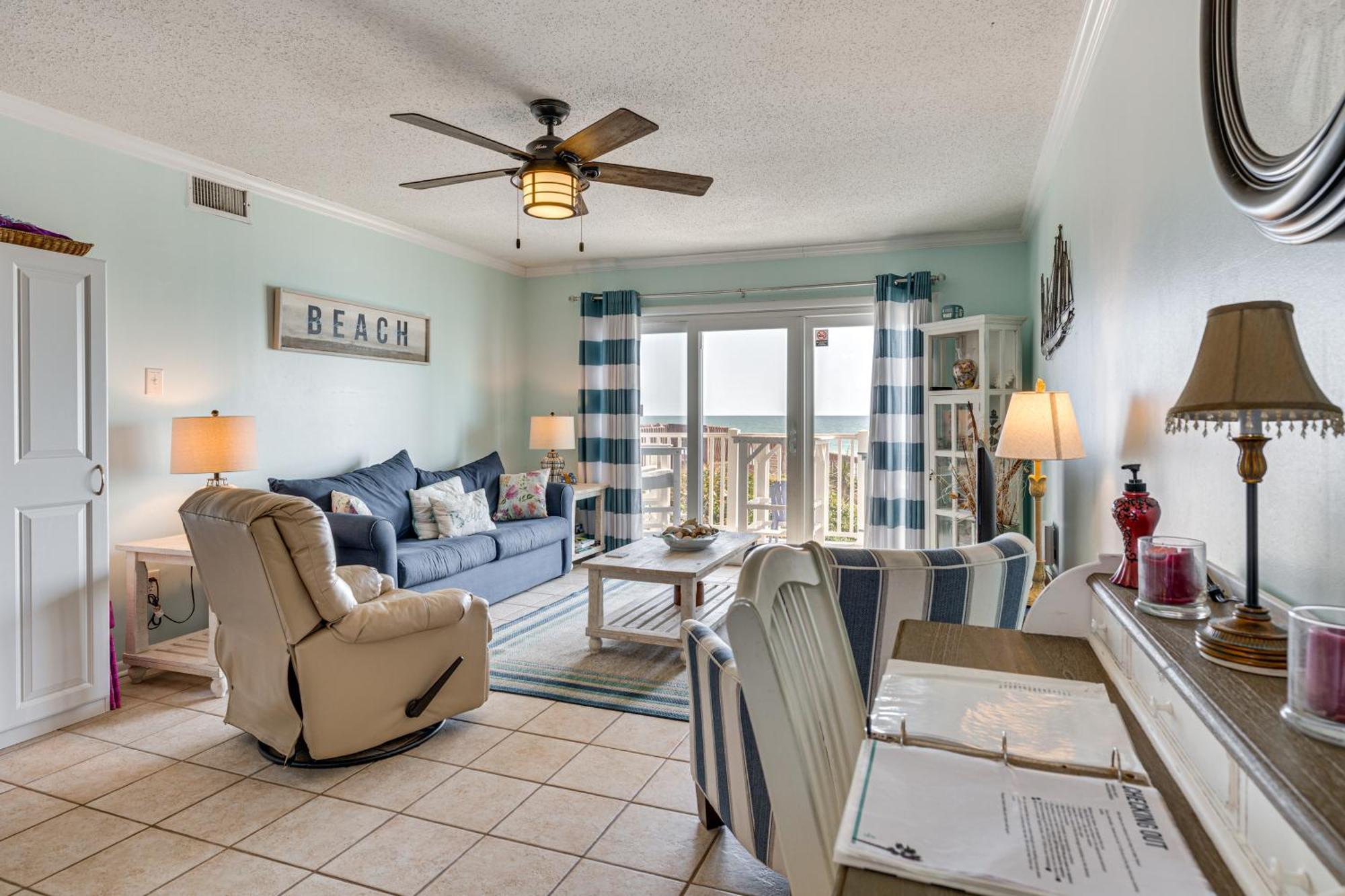 Steps To The Beach Oceanfront Condo With Lanai! Норт Топсейл Бийч Екстериор снимка