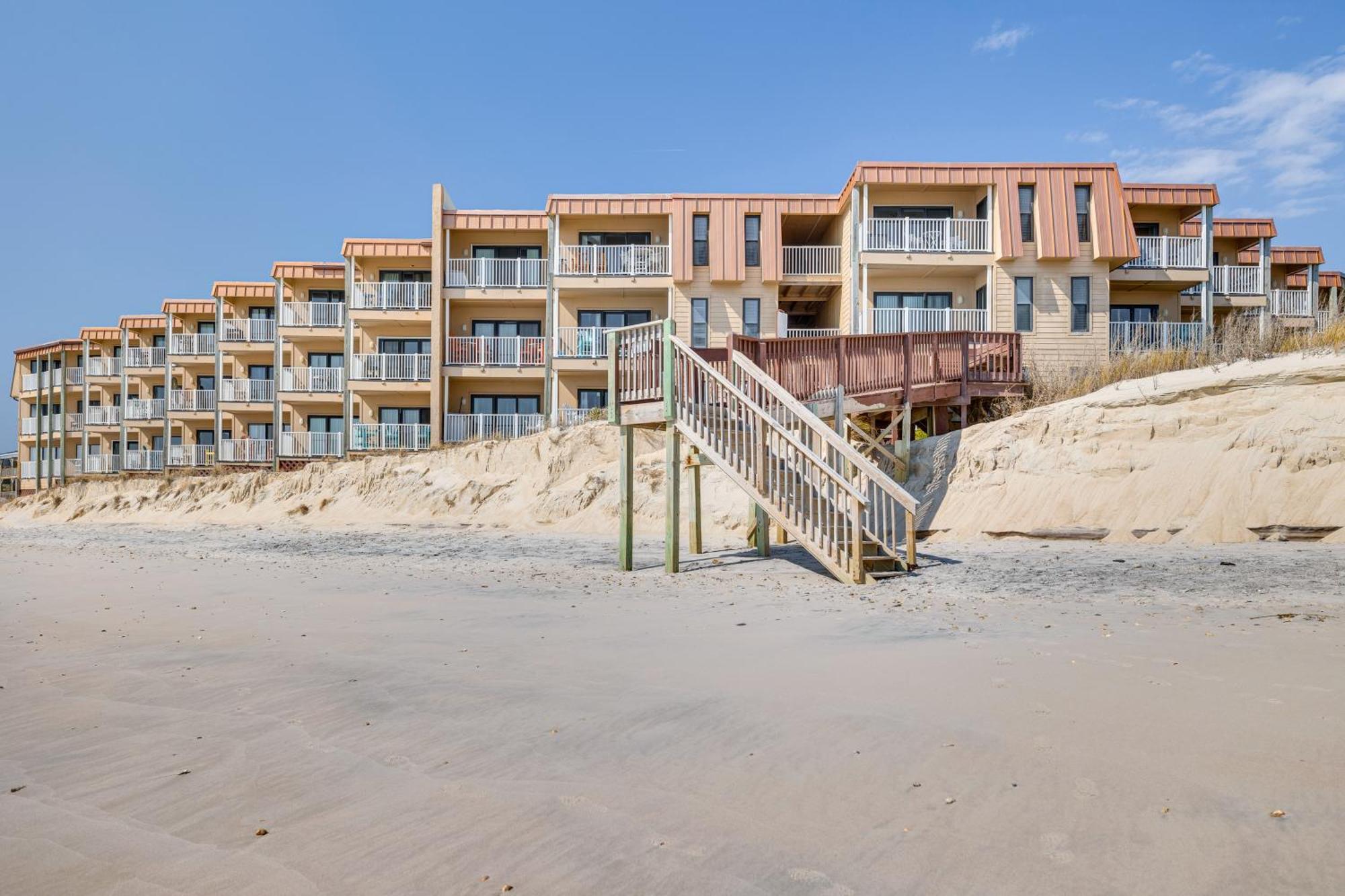Steps To The Beach Oceanfront Condo With Lanai! Норт Топсейл Бийч Екстериор снимка