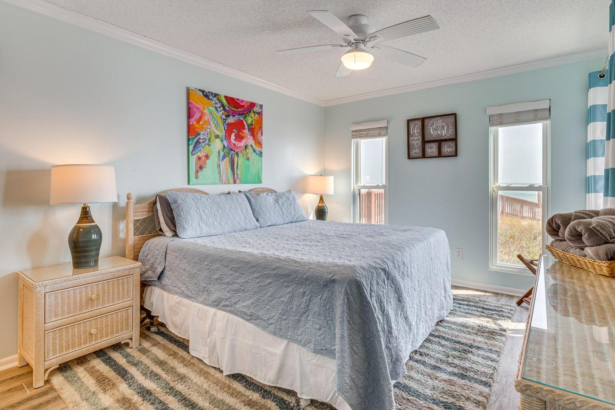 Steps To The Beach Oceanfront Condo With Lanai! Норт Топсейл Бийч Екстериор снимка