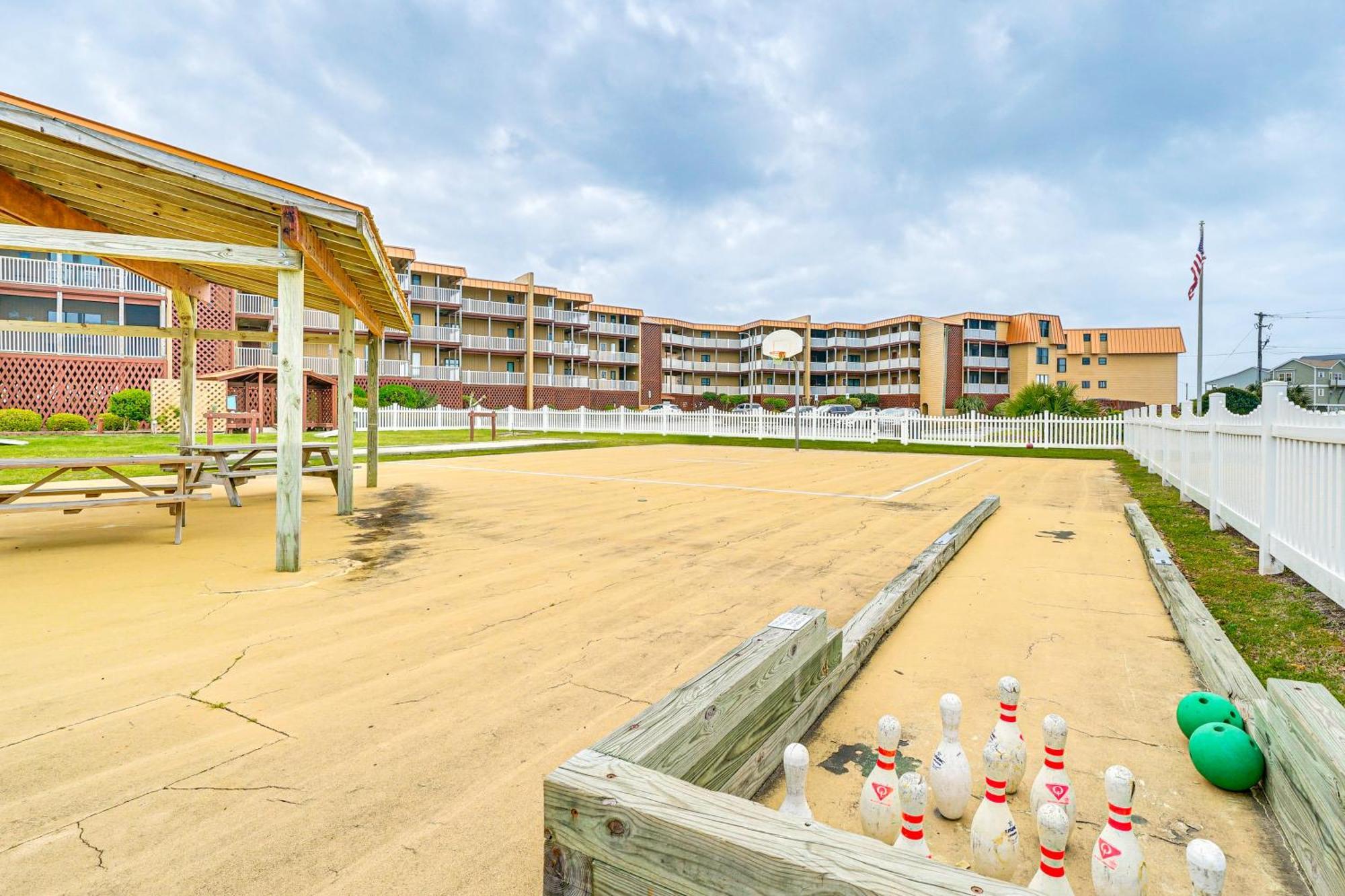 Steps To The Beach Oceanfront Condo With Lanai! Норт Топсейл Бийч Екстериор снимка