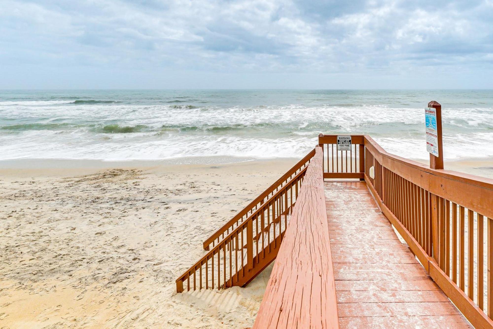 Steps To The Beach Oceanfront Condo With Lanai! Норт Топсейл Бийч Екстериор снимка
