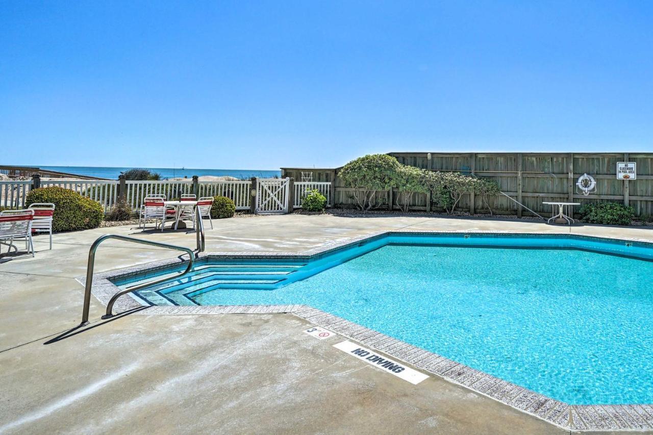 Steps To The Beach Oceanfront Condo With Lanai! Норт Топсейл Бийч Екстериор снимка